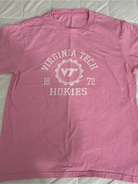 Hokies Pink Short Sleeve Tee